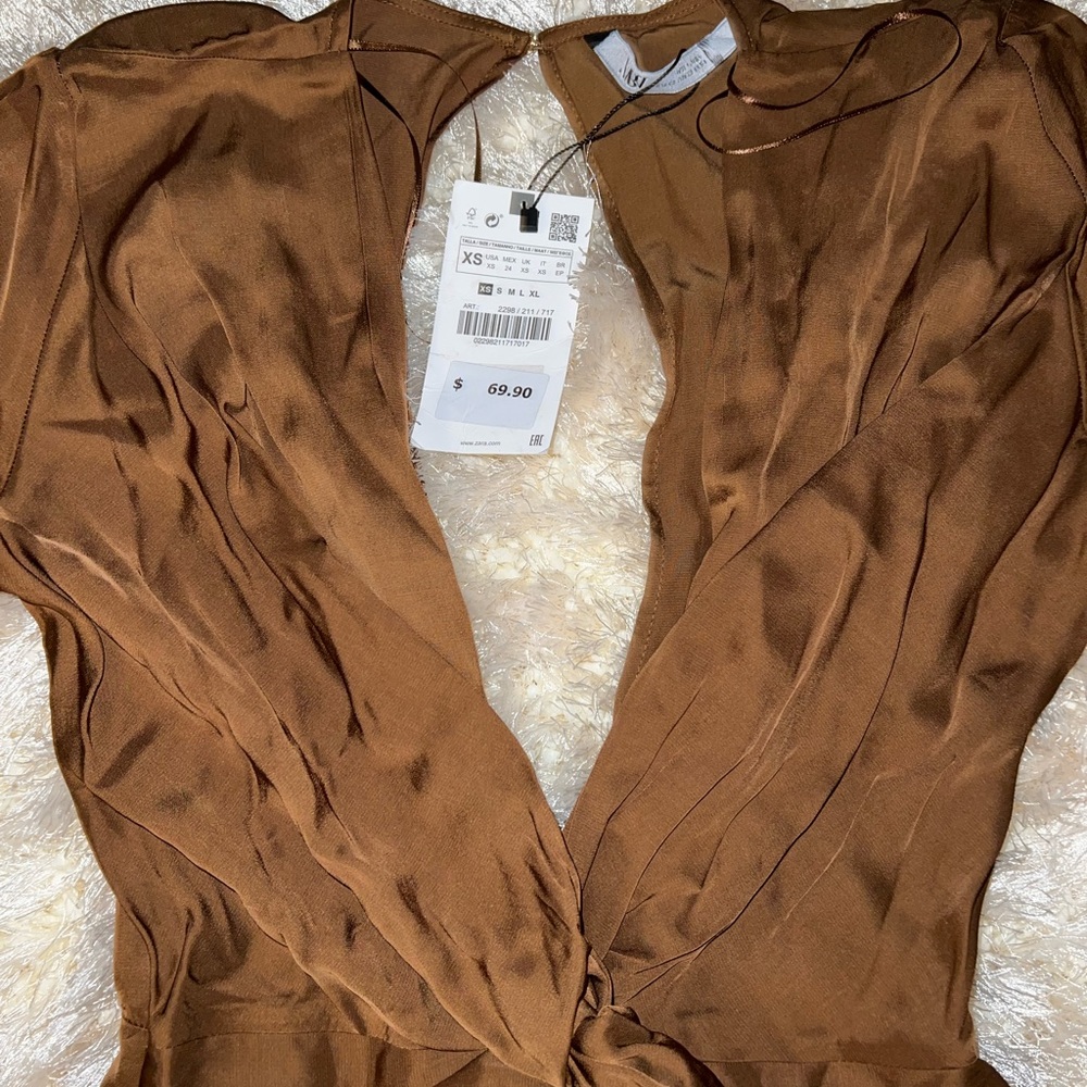 Brown jumpsuit